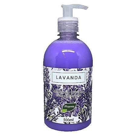 SABONETE LÍQUIDO LAVANDA COM COLÁGENO PHARMA - 500ML