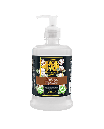 SABONETE LÍQUIDO PREMISSE GOLD FLOR DE ALGODÃO - 500ML