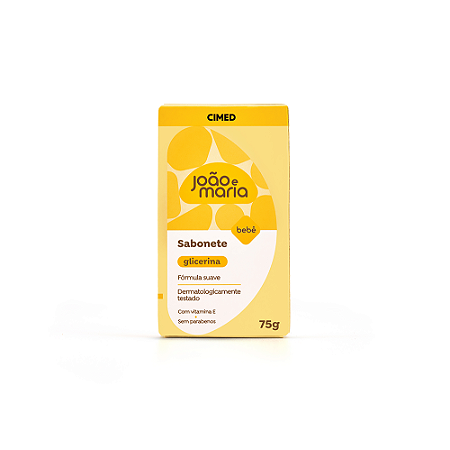SABONETE GLICERINA JOÃO E MARIA 75G - CIMED