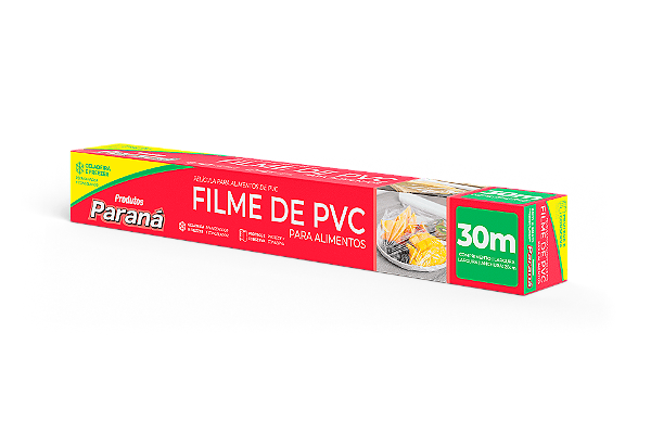 FILME DE PVC 28CMX30M - PARANÁ