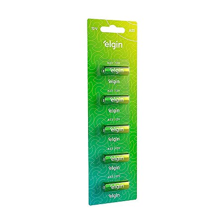 BATERIA ALCALINA A23 12V C/5 UNIDADES - ELGIN