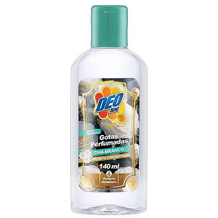 GOTAS PERFUMADAS DEOLINE CHÁ-BRANCO - 140ML