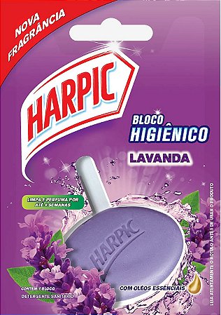 BLOCO HIGIÊNICO LAVANDA - HARPIC