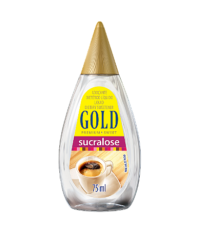 ADOÇANTE LÍQUIDO GOLD SUCRALOSE - 75ML