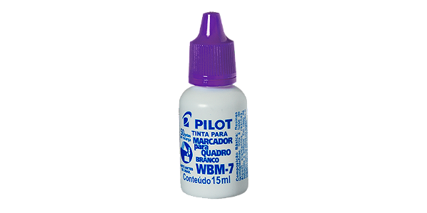 TINTA MARCADOR QUADRO BRANCO WBM-7 VIOLETA 15ML - PILOT