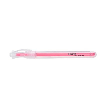 MARCA TEXTO CLEAR ROSA - MAXPRINT