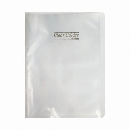 PASTA CATÁLOGO OFÍCIO C/20 ENVELOPES CLEAR HOLDER CRISTAL - PLASCONY