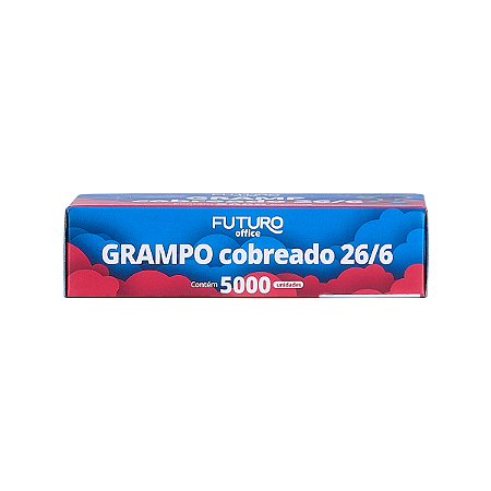 GRAMPO 26/6 COBREADO C/5000 UNIDADES - FUTURO OFFICE