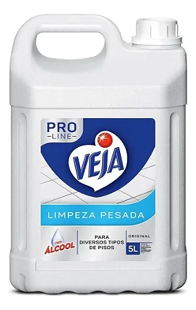 LIMPADOR MULTIUSO VEJA PRO LINE LIMPEZA PESADA - 5L