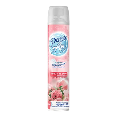 ODORIZADOR DE AMBIENTE PURO AR PÉTALAS DE ROSAS 400ML - DOM LINE