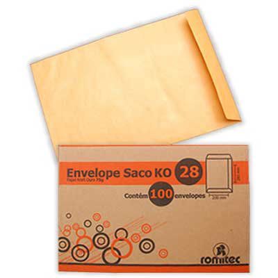 ENVELOPE KRAFT OURO 229MMX324MM C/100 UNIDADES - ROMITEC