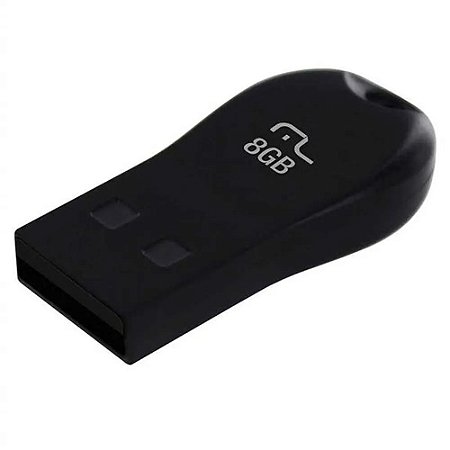 PEN DRIVE MINI PRETO 8GB PD770 - MULTILASER