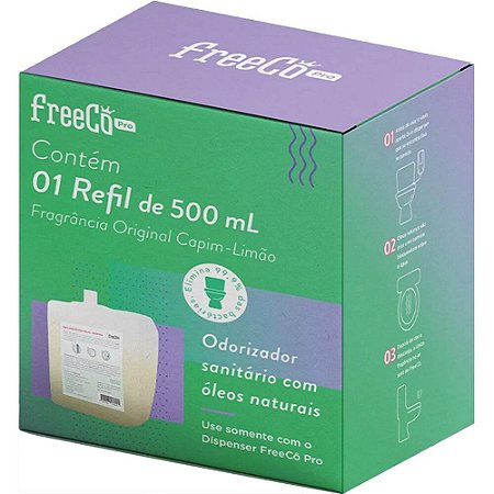 BLOQUEADOR DE ODOR ORIGINAL REFIL 500ML - FREECÔ PRO