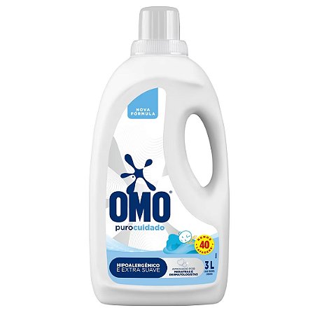 SABÃO LÍQUIDO OMO PURO CUIDADO - 3L