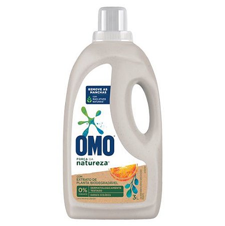 SABÃO LÍQUIDO OMO FORÇA DA NATUREZA - 3L