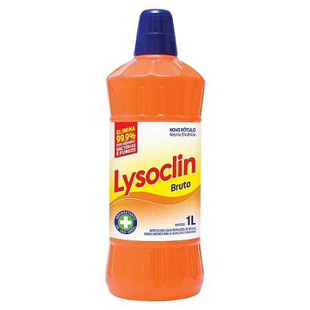 DESINFETANTE LYSOCLIN BRUTO 1L - NOBEL DO BRASIL