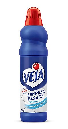 VEJA LIMPEZA PESADA COM ÁLCOOL - 500ML