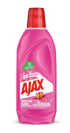 LIMPADOR DILUÍVEL AJAX BOUQUET DE FLORES - 500ML