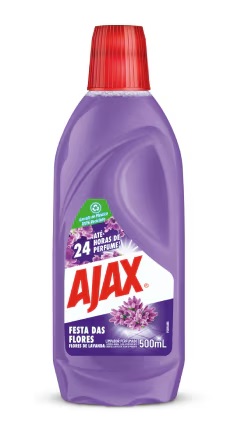 LIMPADOR DILUÍVEL AJAX FLORES DE LAVANDA - 500ML