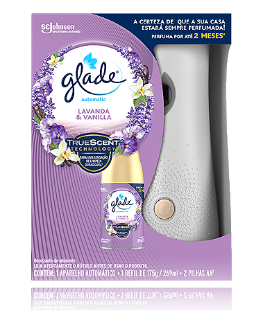 GLADE AUTOMATIC SPRAY + REFIL LAVANDA & VANILLA - 269ML