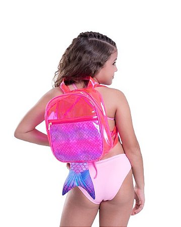 Cauda sereia infantil piscina