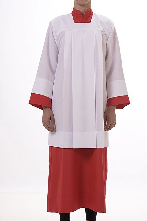 Conjunto Veste Túnica Para Coroinha