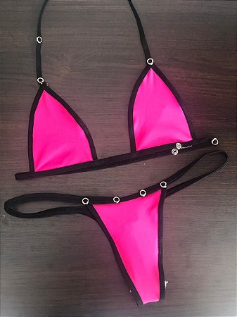 Biquini rosa escuro Clearance