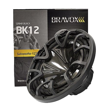 Alto-Falante SUBWOOFER BK12 D4 12pol 350W RMS Bravox