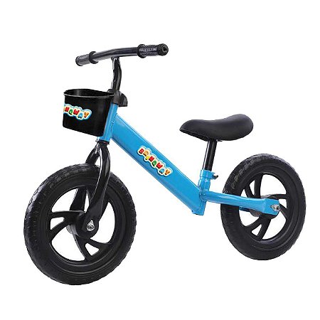 Bicicleta Infantil Aro 12 Sem Pedal Balance Bike Branca 3W152AZ Import Way