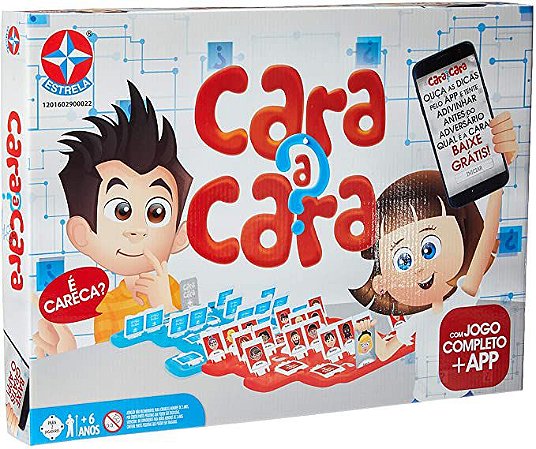 Jogo Cara a Cara Com App Original Estrela