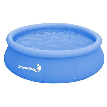 Piscina Inflável Redonda 1,68m x 51cm 1000 Litros Importway