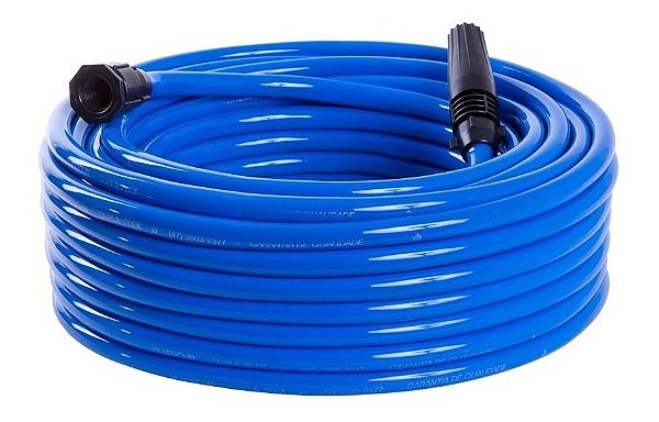 Mangueira Para Jardim Duplaflex Com Esguicho 10 Metros Azul