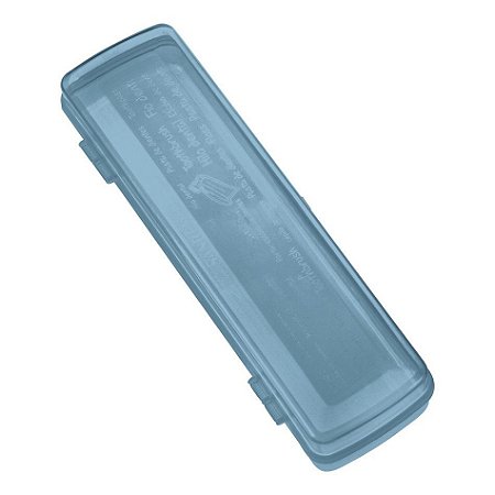 Porta de Escovas de Dentes e Pasta 23x6x4 Cm  Azul