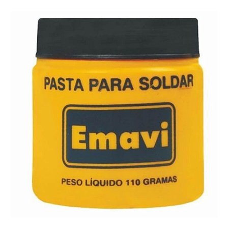 Fluxo de Solda Pasta Para Soldagem 110g Fixação e Limpeza