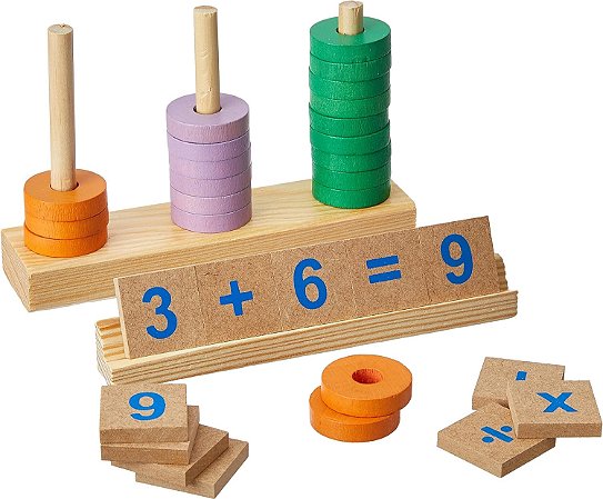 Steam Quebra-Cabeça Brincando de Matemática 56 Peças