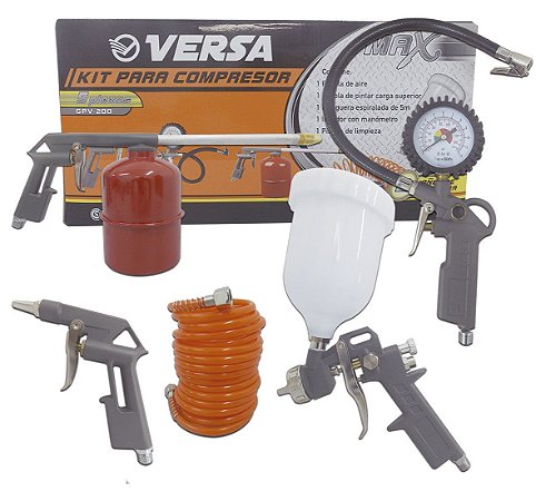 Kit para Compressor 5 Peças GPV-200 Versa - BLACK JACK