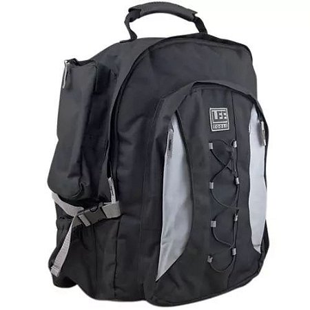 Mochila Bolsa P/ Ferramentas E Uso Geral Preta/cinza Leetools