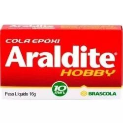 Cola Adesivo Araldite Hobby10 Minutos Com 16 Gramas Brascola