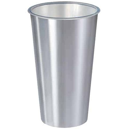 Copo 500 ML Label Inox 14x8,5cm Leve Prático Multiuso Suco