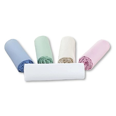 Conjunto Casal 1 Lençol + 2 Fronhas Algodão Portinari Colors