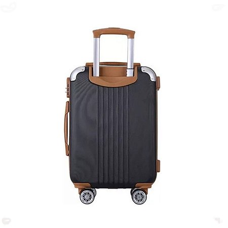 Mala de Viagem M 23kg Athena Rígida 360° Grafite (Chumbo)