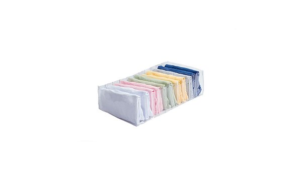 Organizador Colmeia Cristal Transparente Premium M (10x20x40cm) - 632  Vb Home