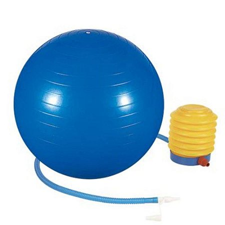 Bola de Ginástica / Pilates 65cm Azul Mor