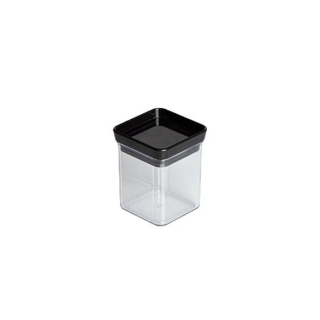 Mini Pote Hermetico Lumini Quadrado Black 180 ML 2054 Paramount