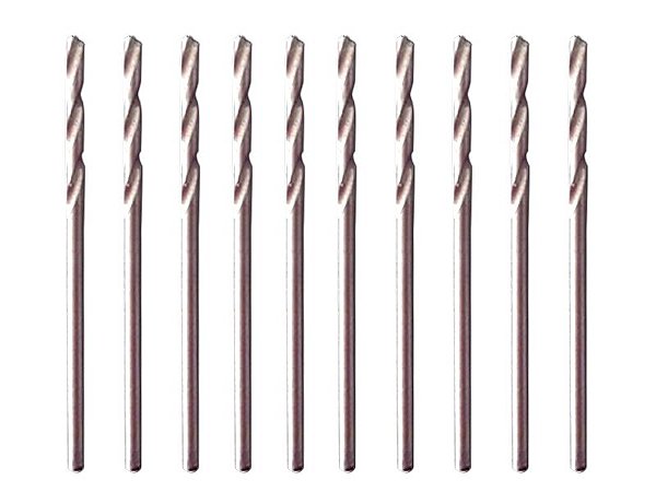 Brocas De Aço Rápido P/ Metal 2,0mm Kit 10 Pçs 715209 Mtx