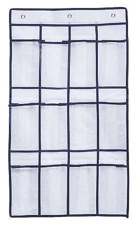 Organizador de Sapatos Clear Para Porta 45 X 80 CM Paramount