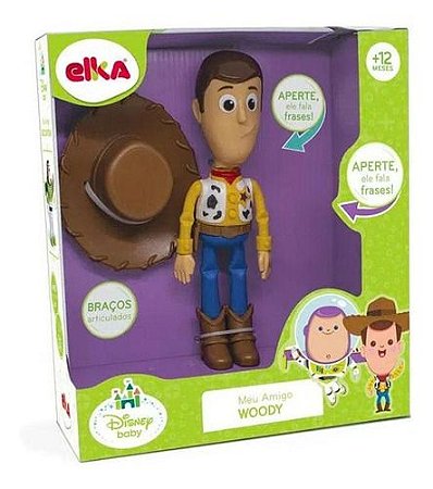 Boneco Infantil Meu Amigo Woody ELKA 1134