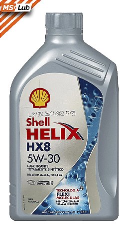 Shell Helix Sintético HX8 5W30 - MSLub - Sua Troca de Óleo pela Internet
