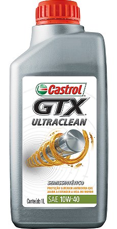 Castrol GTX Ultraclean 10W40 - MSLub - Sua Troca de Óleo pela Internet