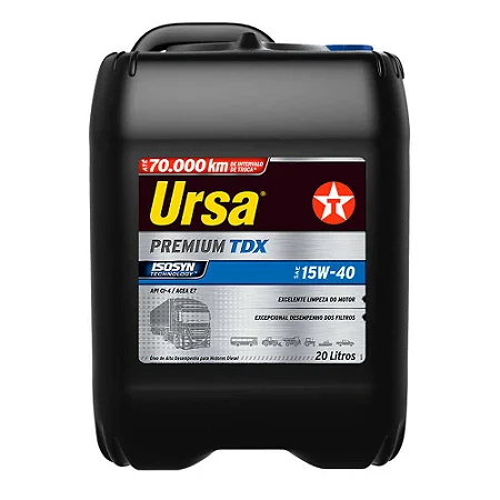 Texaco Havoline Ursa 15w40 Premium TDX 20L